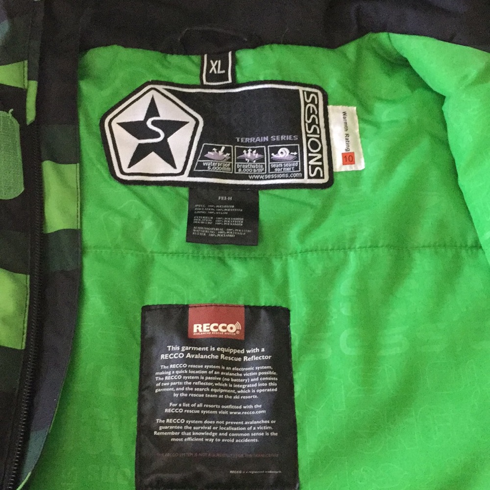 Sessions Boys snowboard/ski jacket